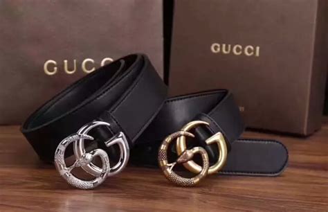 Gucci snake belt silver